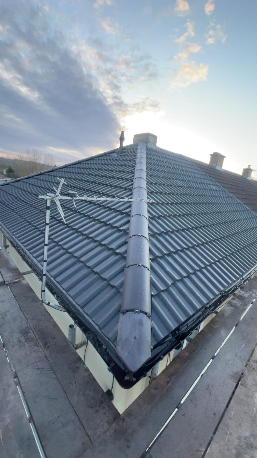 New double Roman roof